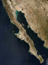 Sea of Cortez and Baja California, courtesy NASA, Visible Earth, http://visibleearth.nasa.gov/