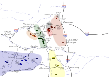 Colorado Fourteeners, courtesy www.fourteener.org