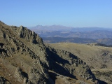 Longs Peak to the north from Mount Evans, visible light