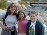 Kathy, Casey and Matt at Rocky Mountain National Park, 2001